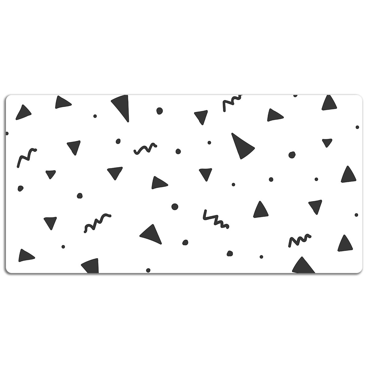 Podkładka na całe biurko Geometryczne kształty 120x60 cm
