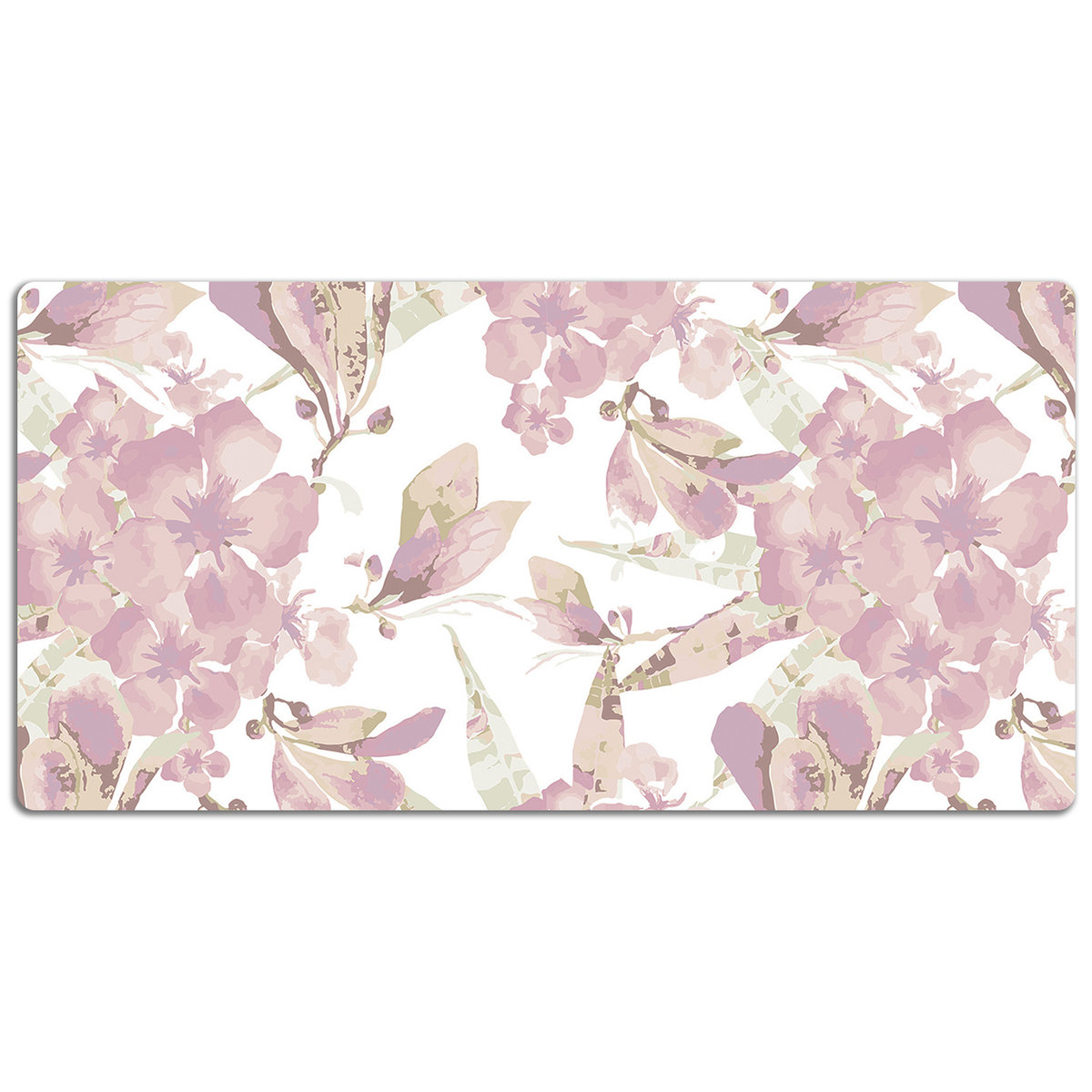 Podkładka na całe biurko Hibiskus w kolorze 120x60 cm