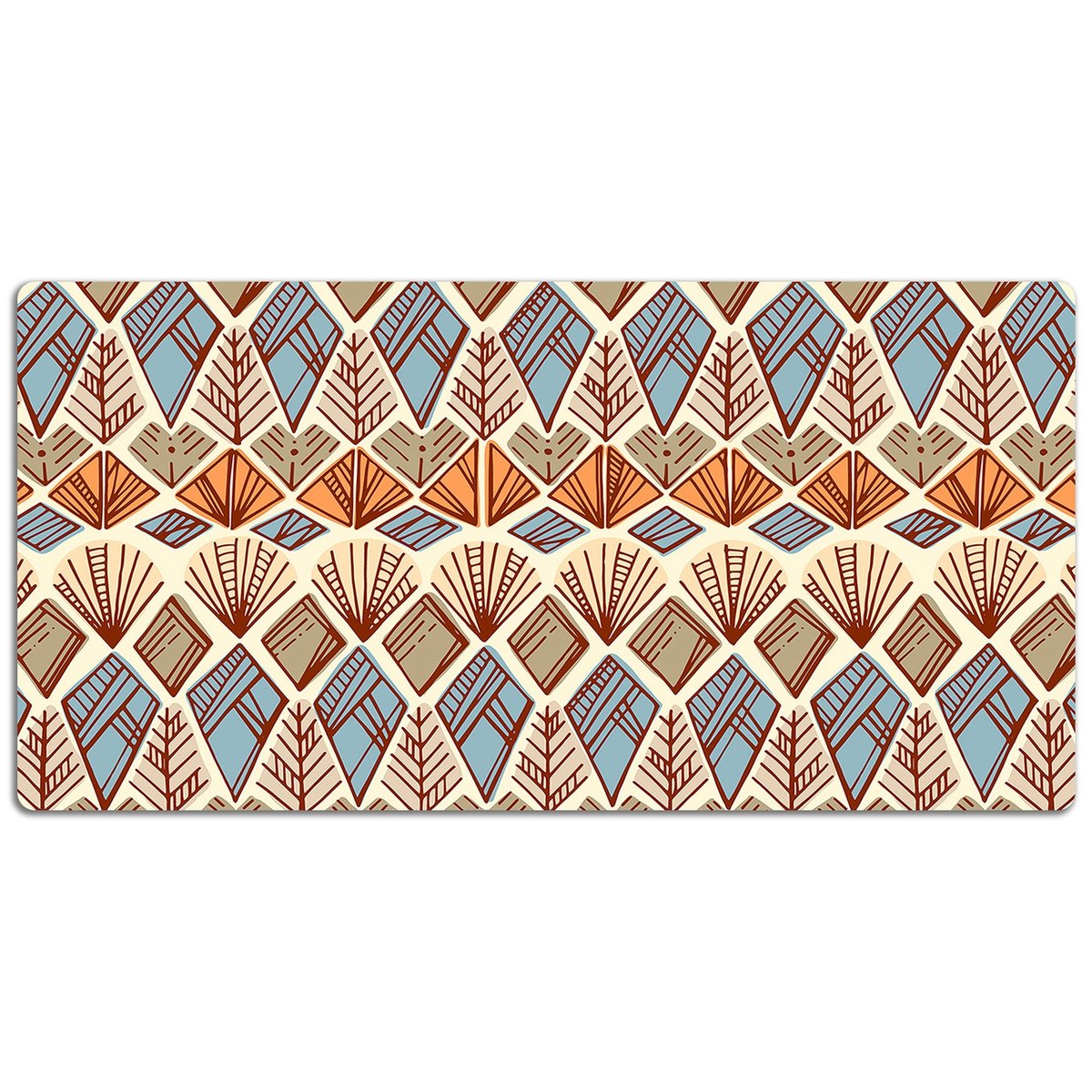 Podkład na biurko Indiański wzór geometryczny 120x60 cm
