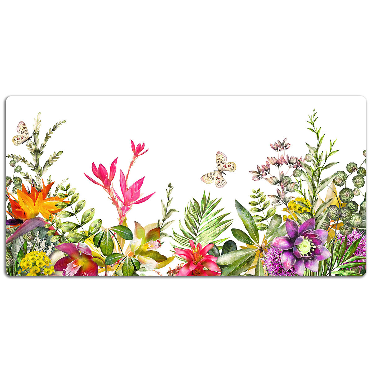 Podkładka na biurko z nadrukiem Tropikalna roślinność 120x60 cm