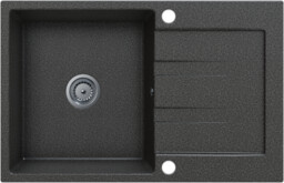 Zlewozmywak granitowy UNITO grafit nakrapiany