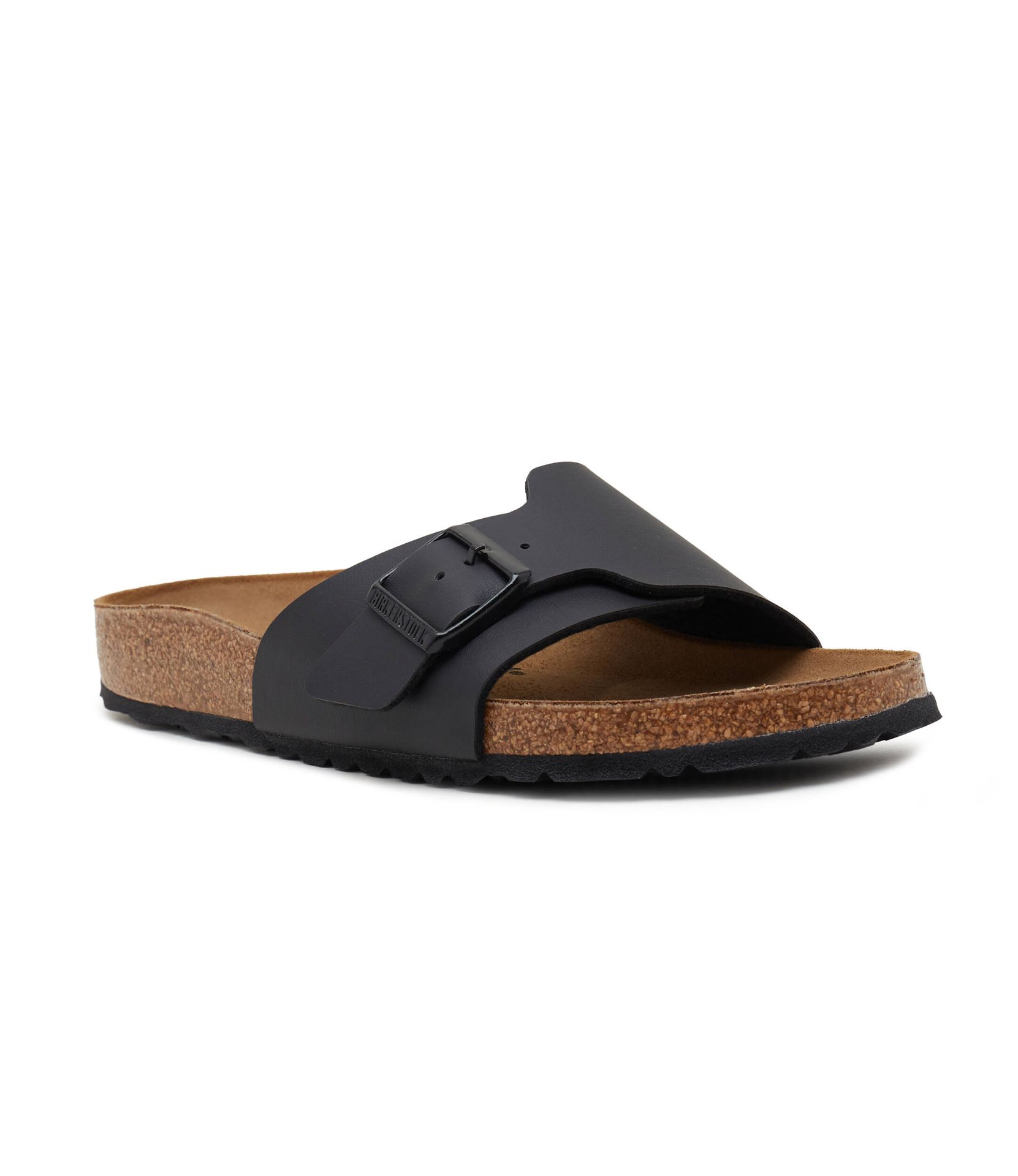 Birkenstock Skórzane klapki Catalina BF narrow fit