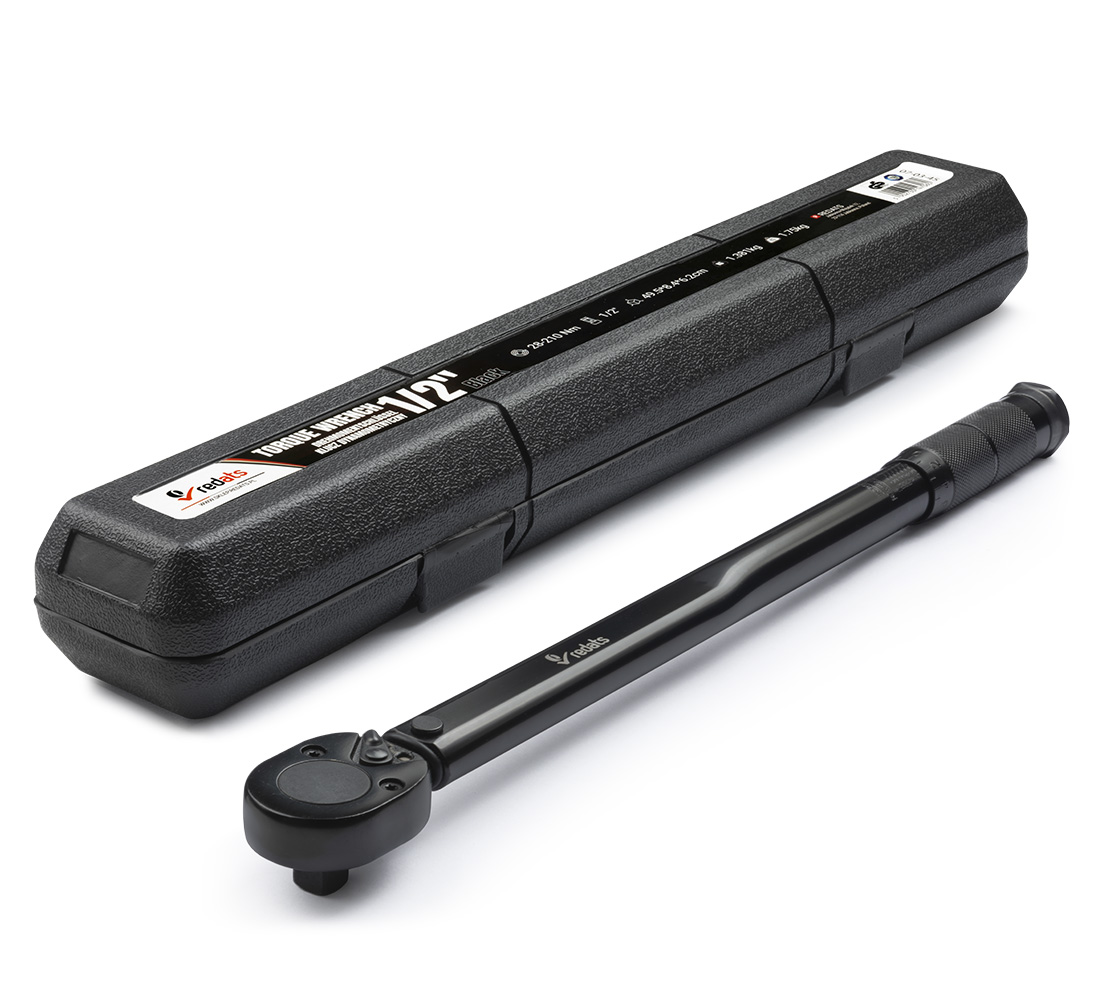 Klucz dynamometryczny 1/2” 28-210Nm REDATS czarny