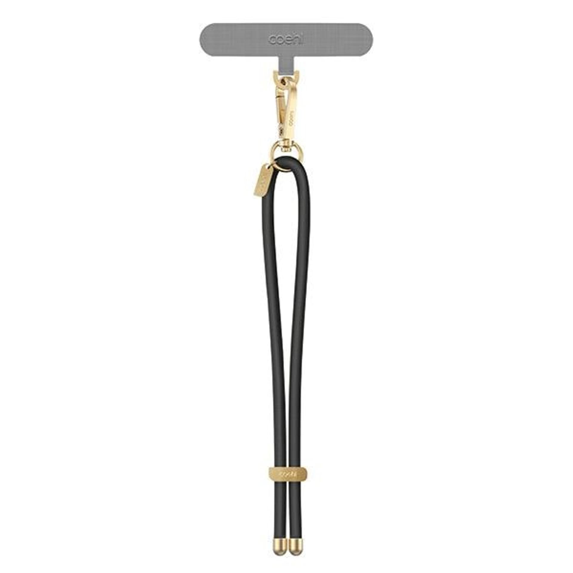 UNIQ Coehl Laurel Handstrap uniwersalnysznurek do telefonu na rękę czarny/black