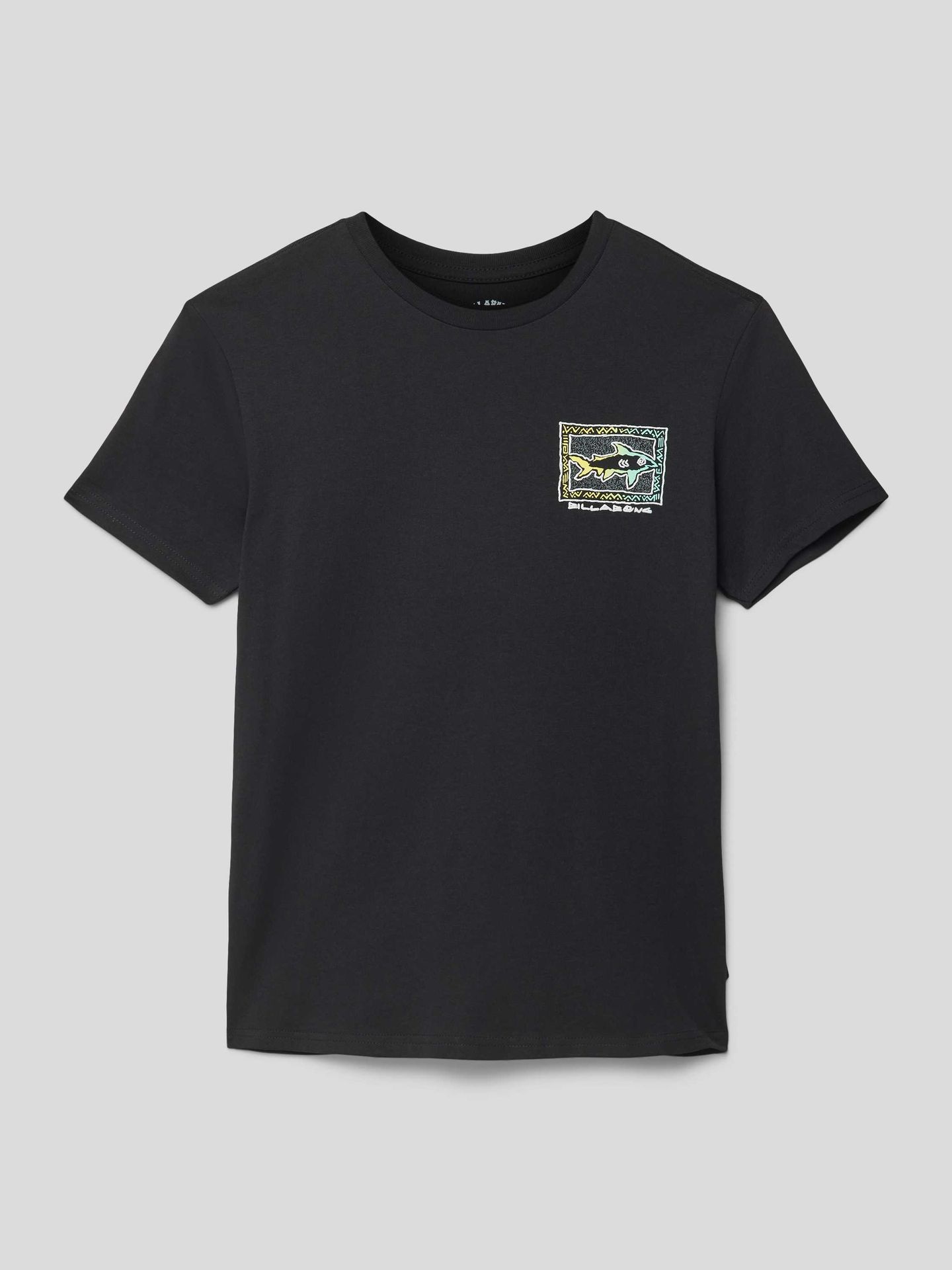T-shirt z nadrukiem z logo i motywem model ‘SHARKY’