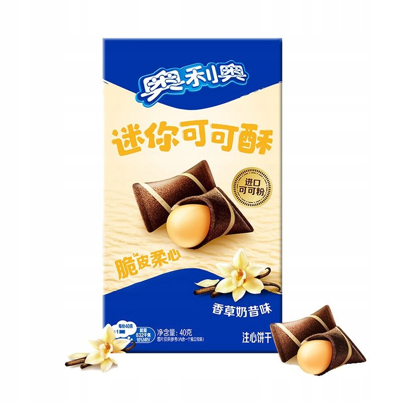 Oreo Mini Knot Crisp Vanilia Ciastka Waniliowe 40g