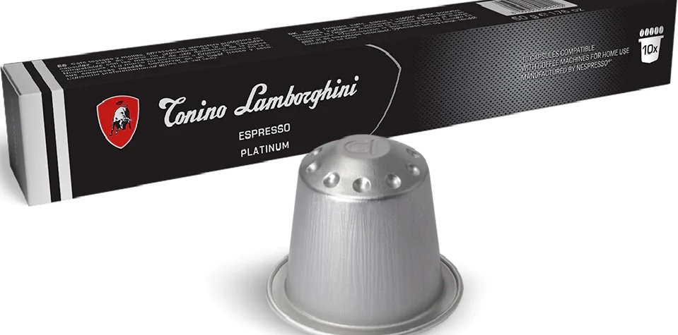 Nespresso kapsułki 10 szt Tonino Lamborghini PLATINUM