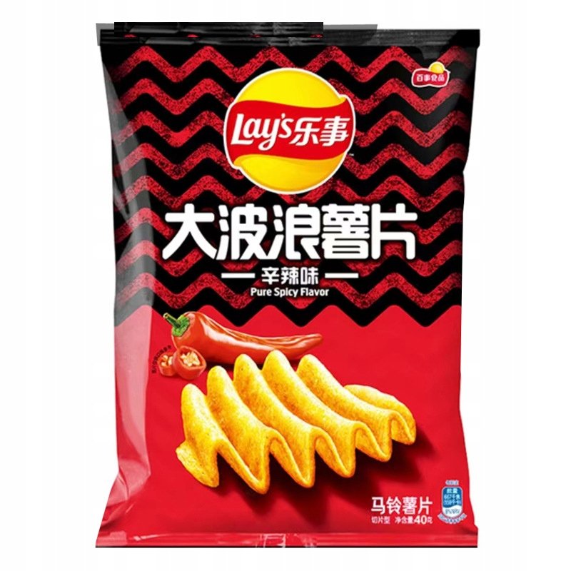 Chipsy Lay's Big Wave Pure Spicy Ostre 70g