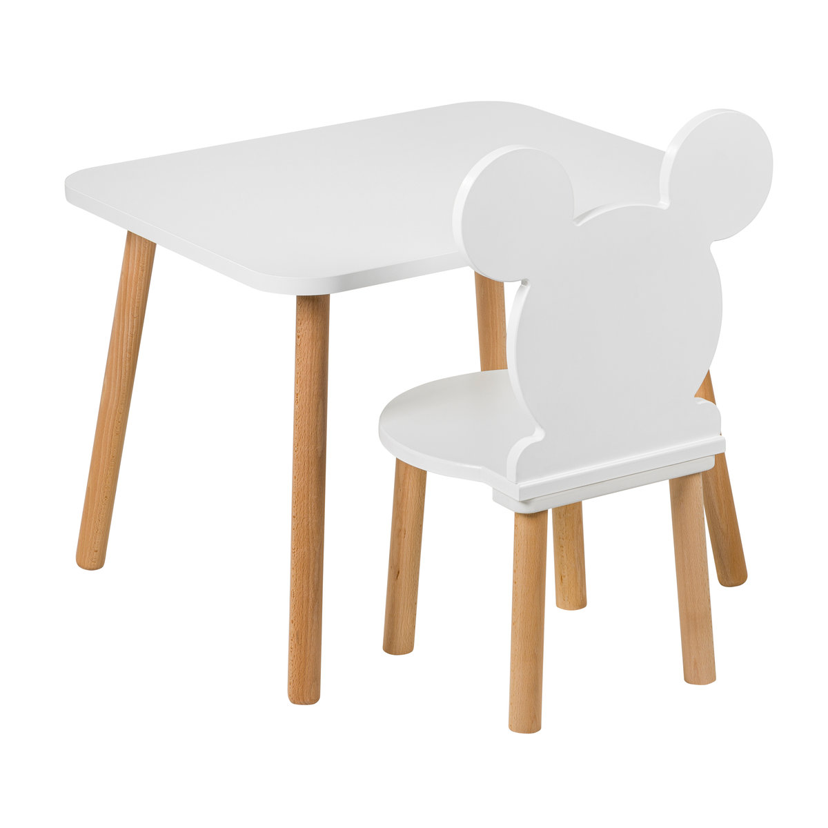 Zestaw mebli dla dzieci ,stolik 50/60 cm z krzesełkiem Miki
