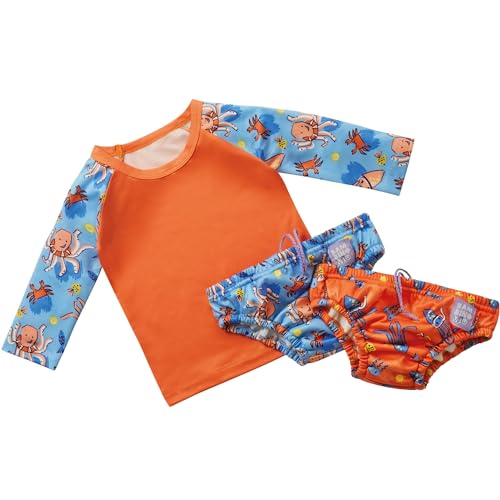 Bambino Mio, Zestaw Pływacki, Koszulka Swimwear i pieluchy Swimwear Swimwear Patrol Surfera, (2-3 lata)