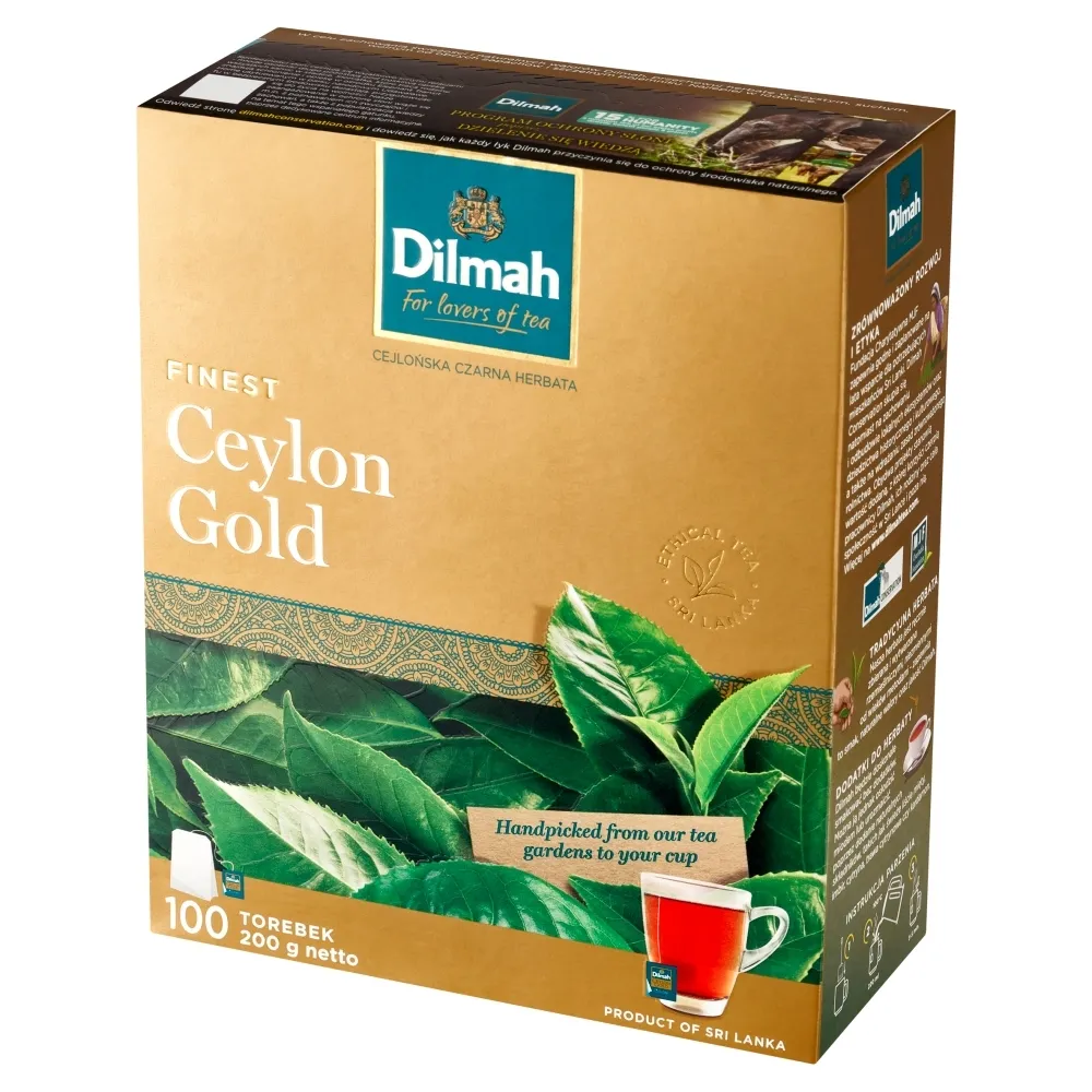 Dilmah Herbata czarna Ceylon Gold 120 x 2 g