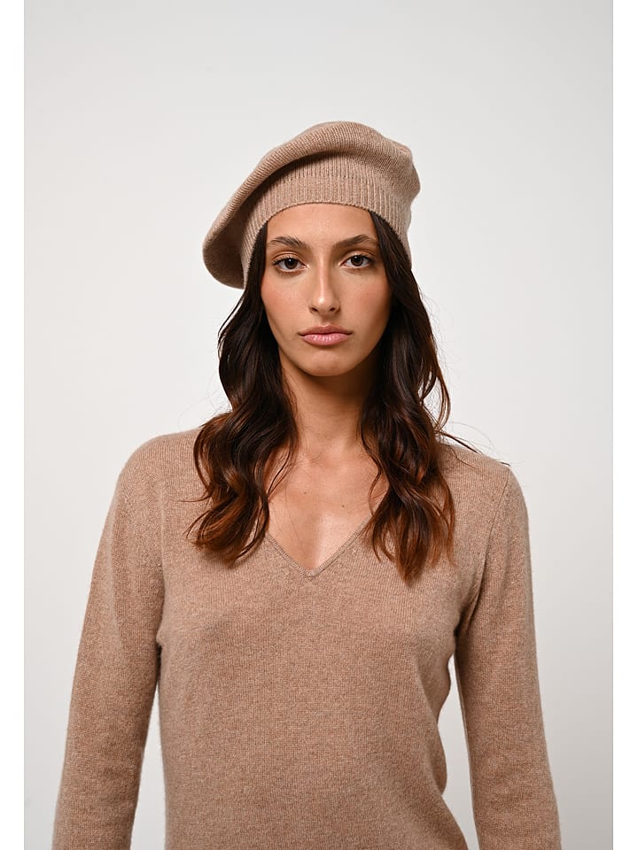 AUTHENTIC CASHMERE Kaszmirowa czapka 