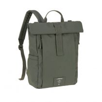 Lassig Plecak dla mam z akcesoriami Rolltop Up Backpack olive (Green Label)