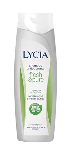 Lycia Fresh&Pure szampon antyzapachowy do długich i miękkich włosów, 300 ml