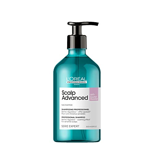 L'Oréal Professionnel Szampon do włosów uspokajający wrażliwą skórę głowy, Scalp Advanced, Anti-Discomfort Dermo Regulator szampon, 500 ml