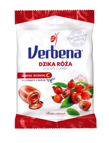 I.D.C. HOLDI I.D.C HOLDI Cukierki verbena dzika róża 60 g
