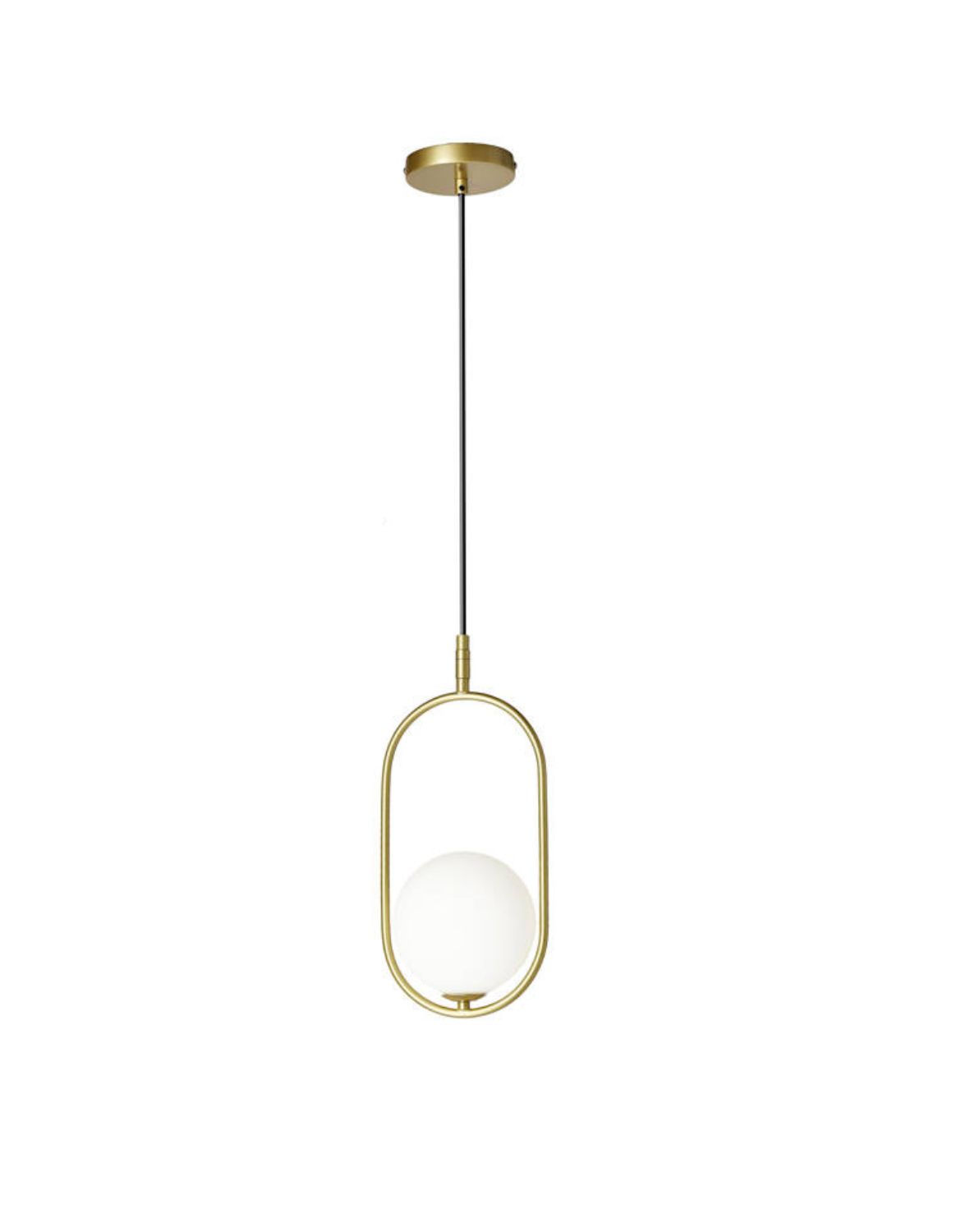 -10% z kodem WIOSNA - Lampa wisząca złoty mosiądz Cordel 1x28w, elegancka, klasyczna