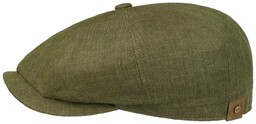 Kaszkiet Hatteras Len by Stetson, ciemnozielony, 56 cm