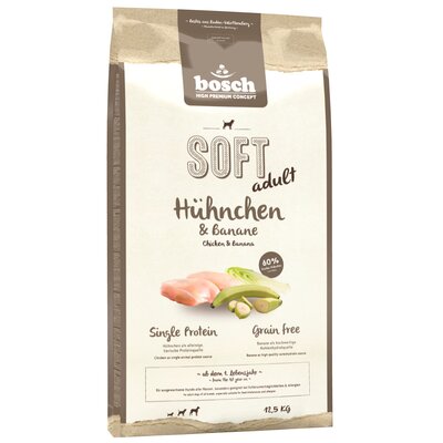 Bosch Petfood Soft+ Adult Kurczak&banan 12,5 kg