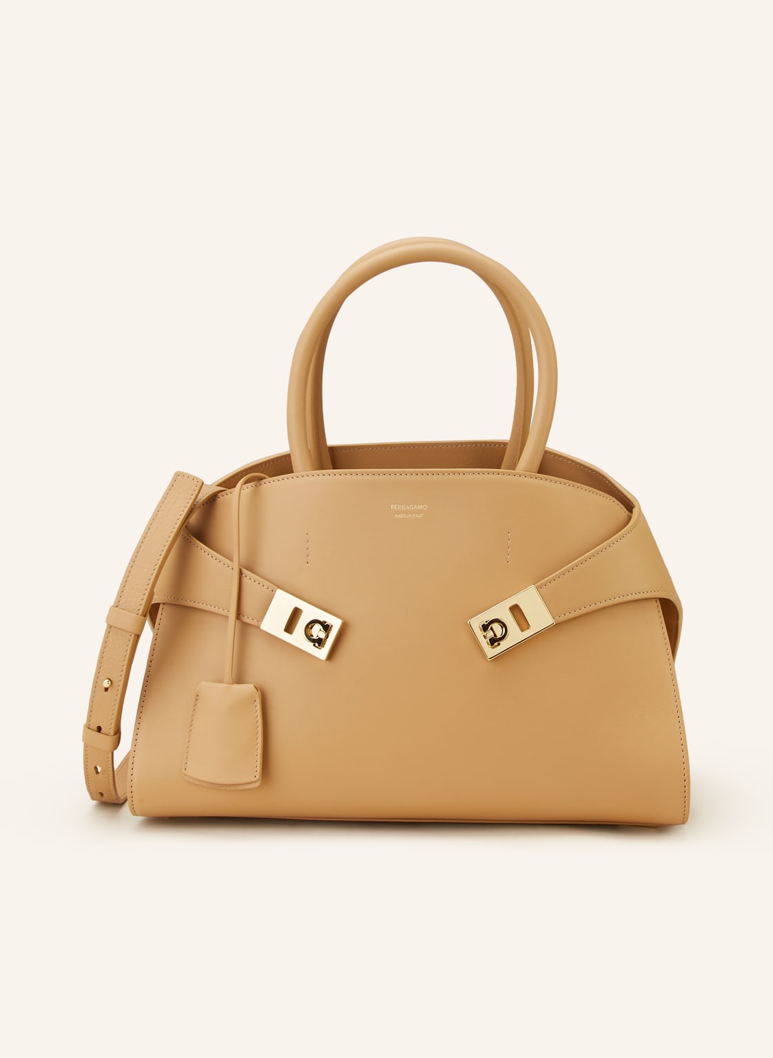 Ferragamo Torebka Hug Small beige