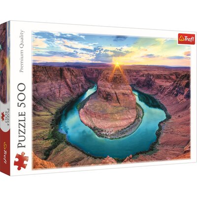 Puzzle 500 Wielki Kanion, USA TREFL