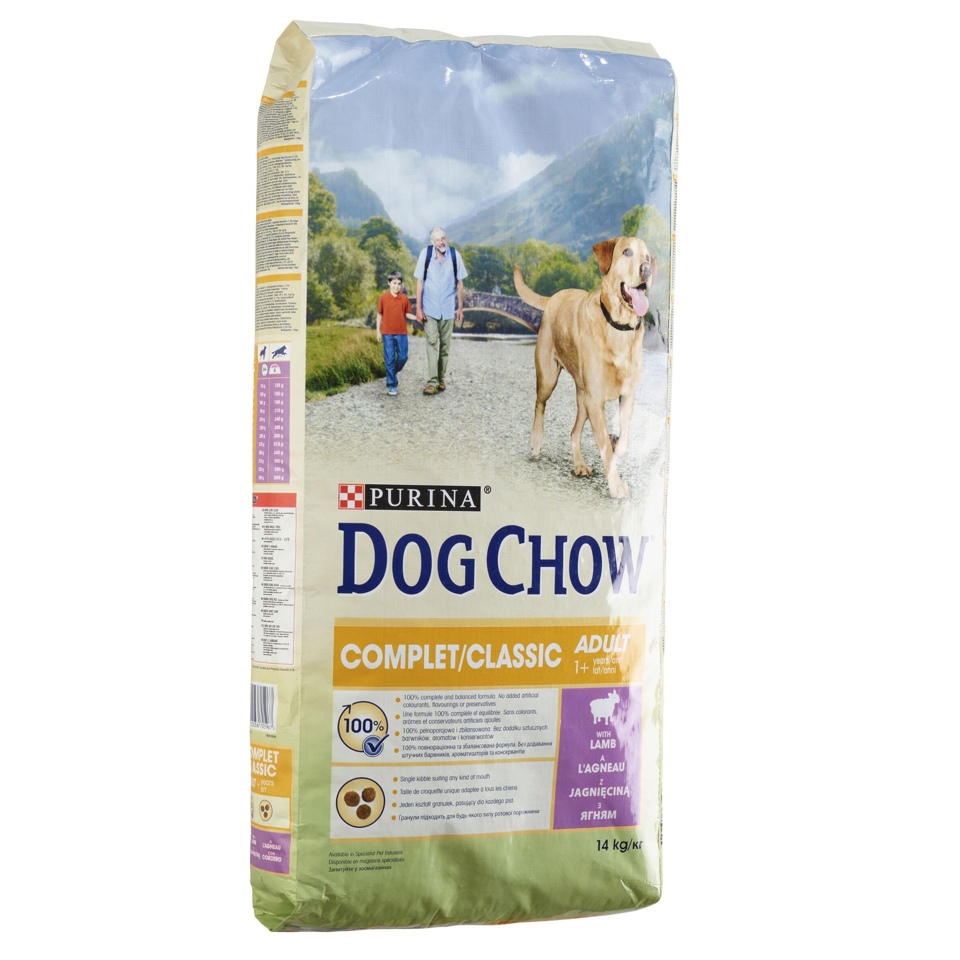 Purina Dog Chow Complet/Classic 14 kg