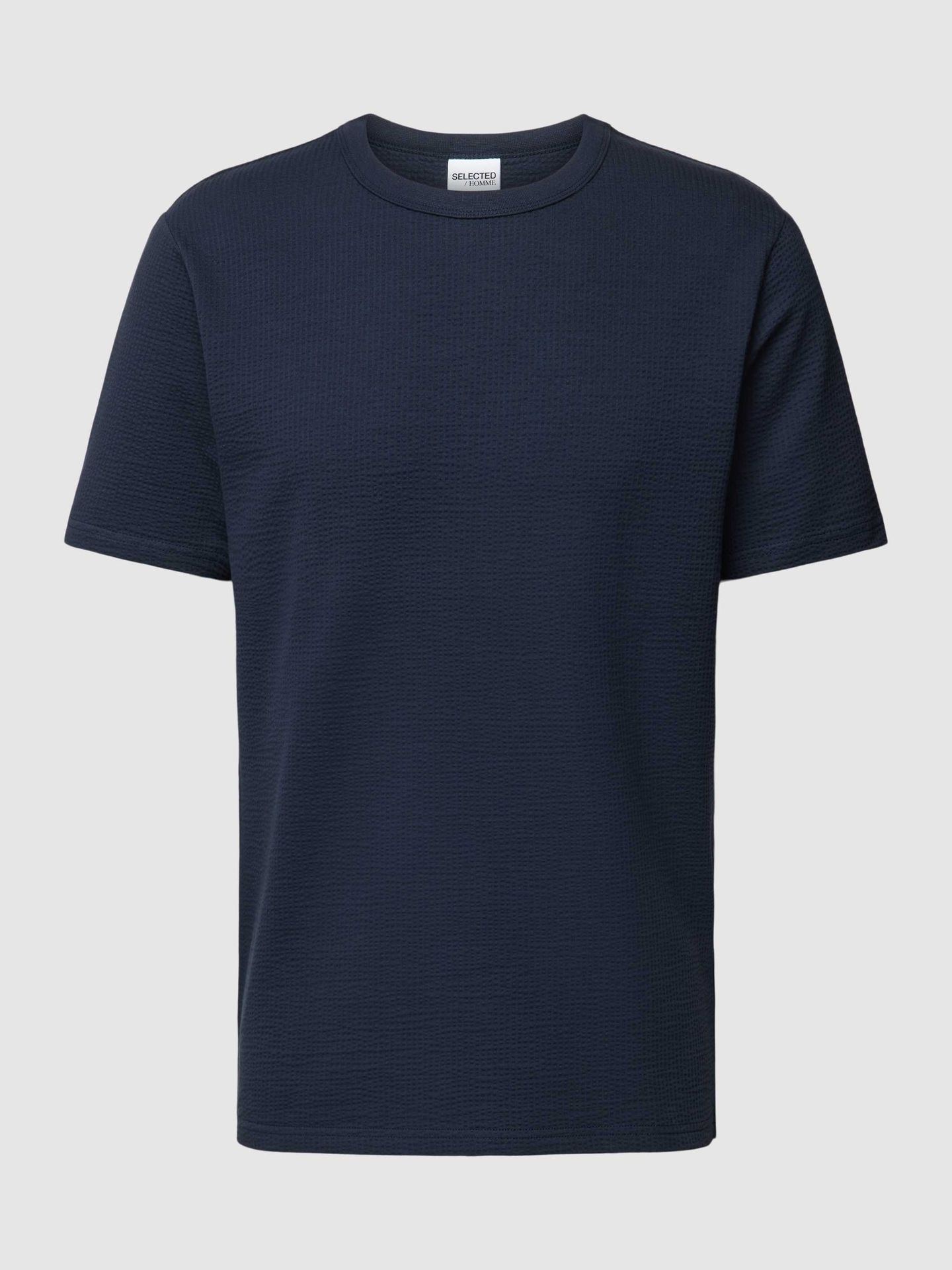 T-shirt z fakturowanym wzorem model ‘SANDER’