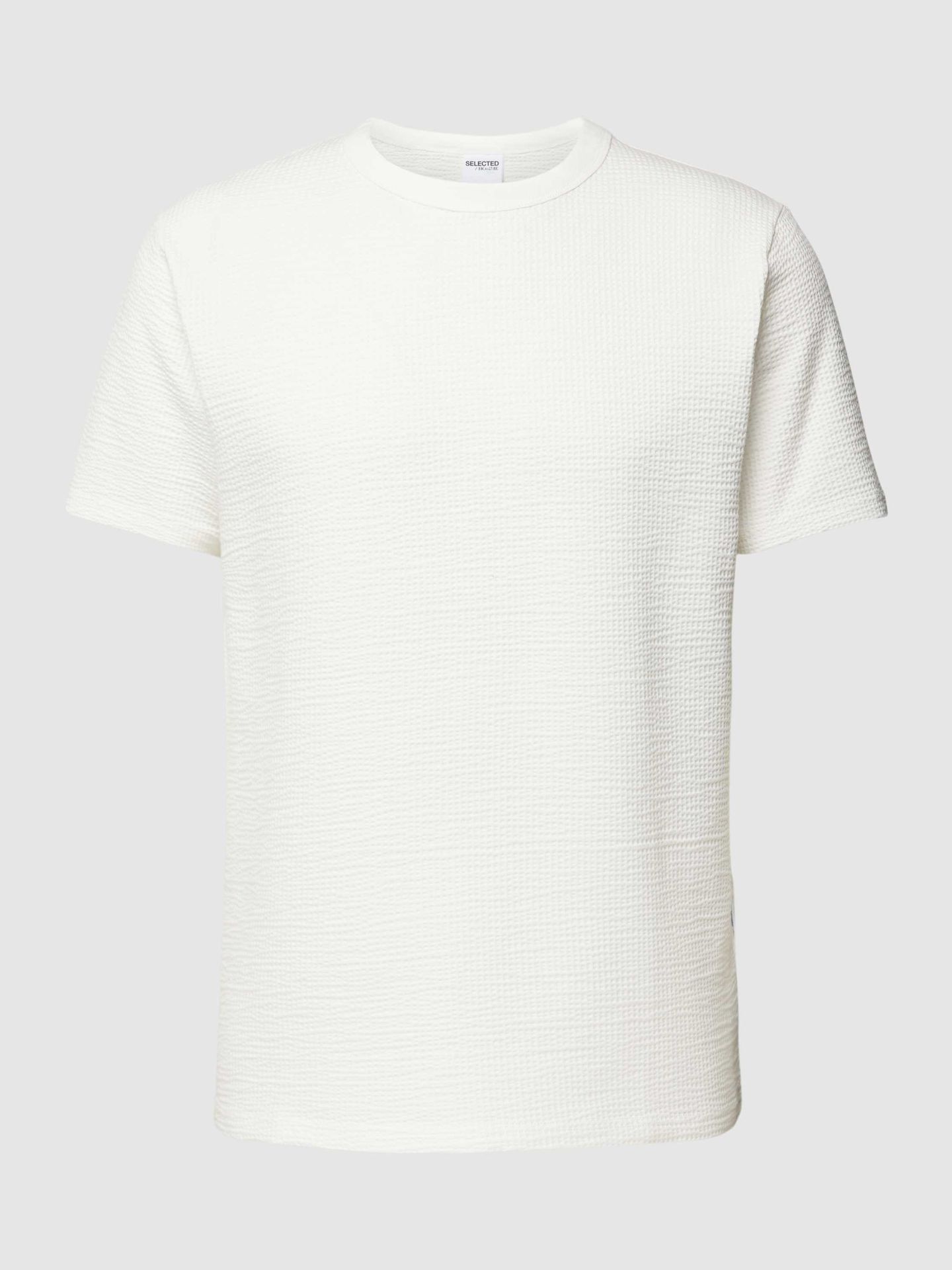 T-shirt z fakturowanym wzorem model ‘SANDER’