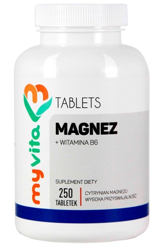 MYVITA Magnez + Witamina B6 250tab