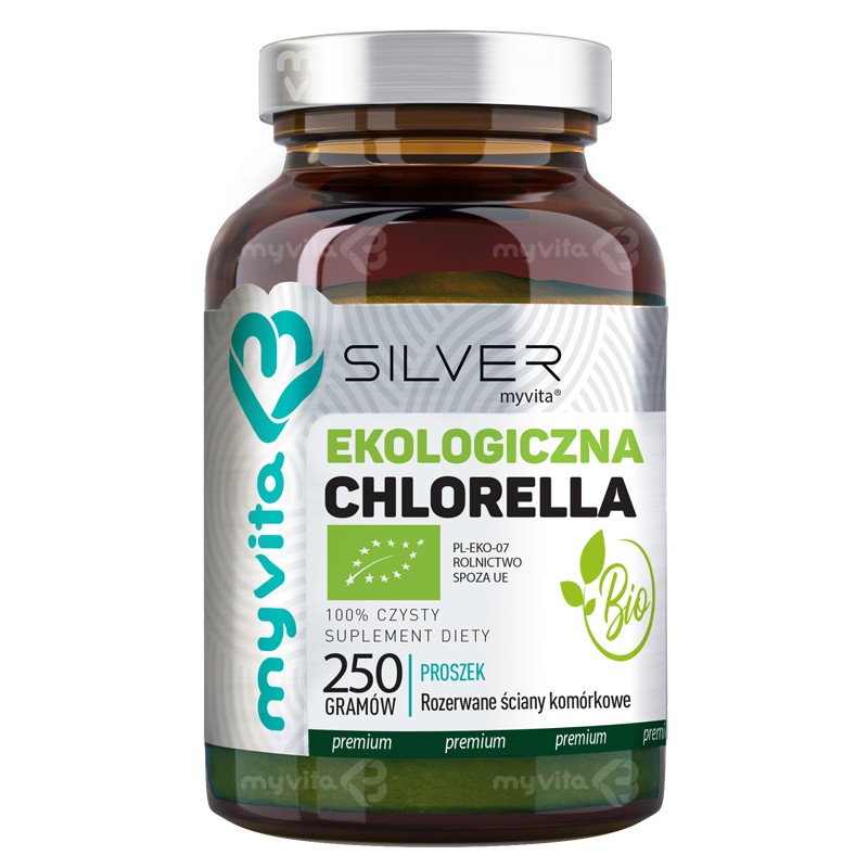 PRONESS MyVita Silver Chlorella BIO proszek 250 g