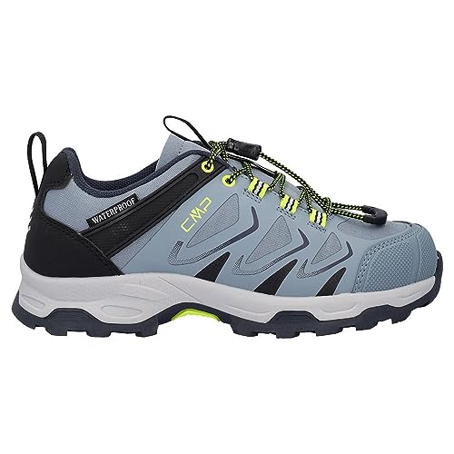 CMP Kids Byne Low WP Outdoor Shoes – 3q66884-j, Walking Shoe Unisex-Dzieci i Chłopcy, Fog, 32 EU