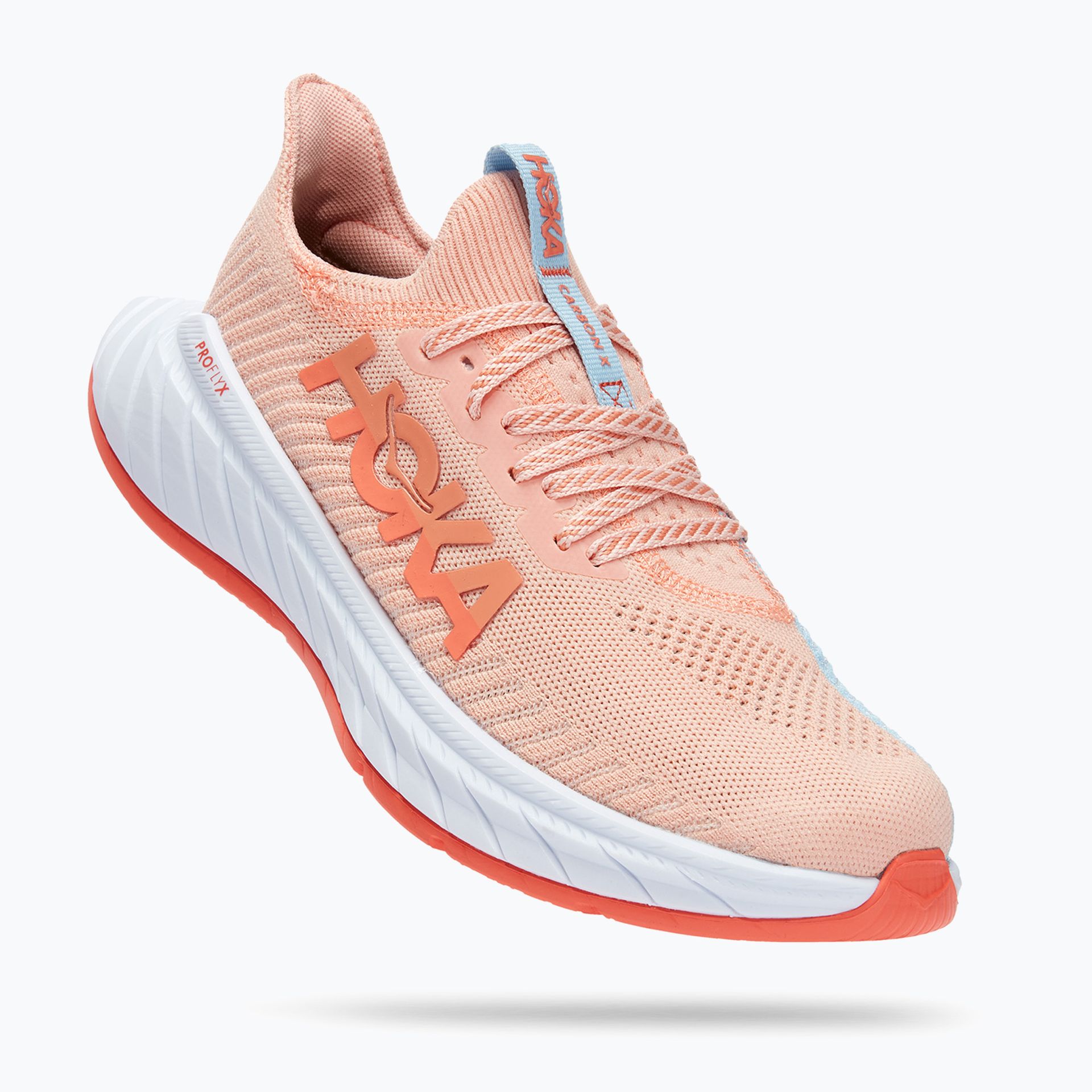 Hoka One One Carbon X 3 Running Shoes Women, różowy US 7 | EU 38 2/3 2022 Szosowe buty do biegania