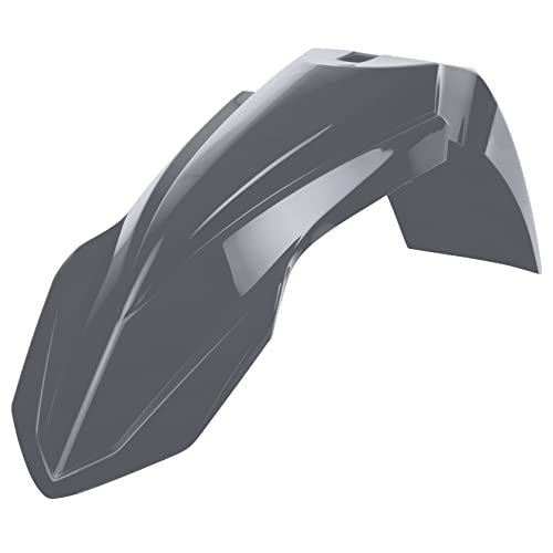 POLISPORT 8553600012 - Replika przednia błotnik OEM wykonana z wytrzymałego i wytrzymałego błyszczącego tworzywa sztucznego kompatybilny z motocyklami Yamaha w kolorze szarym