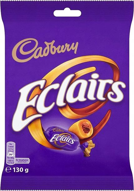 Classic Cadbury Chocolate Eclairs Bag 166g