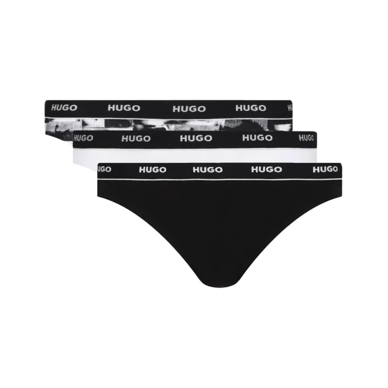 Hugo Bodywear Stringi 3-pack DESIGN