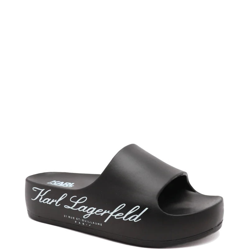 Karl Lagerfeld Klapki KOBO II Hotel Logo Slide