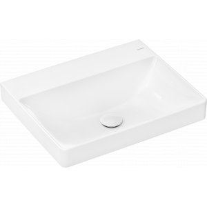 HANSGROHE 61017450 Xelu Q Umywalka wisząca 60x48 bez otworu na baterię, bez przelewu, Smart Clean
