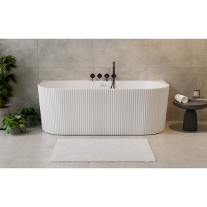 BESCO WAS-170-LBI Leya 170x78 + maskownica odpływu biała