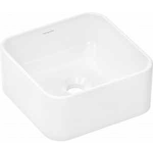HANSGROHE 61074450 Xuniva Q Umywalka nablatowa 30x30 bez otworu na baterię, bez przelewu, SmartClean