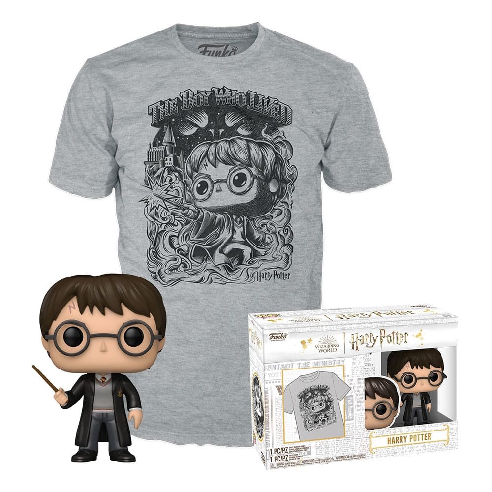 Funko POP!&Tee, figurka kolekcjonerska&T-shirt, Harry Potter, rozm. S