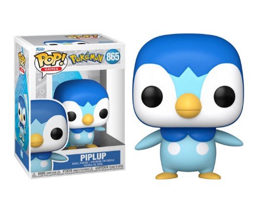 Funko POP! Games, figurka kolekcjonerska, Pokemon, Piplup, 865