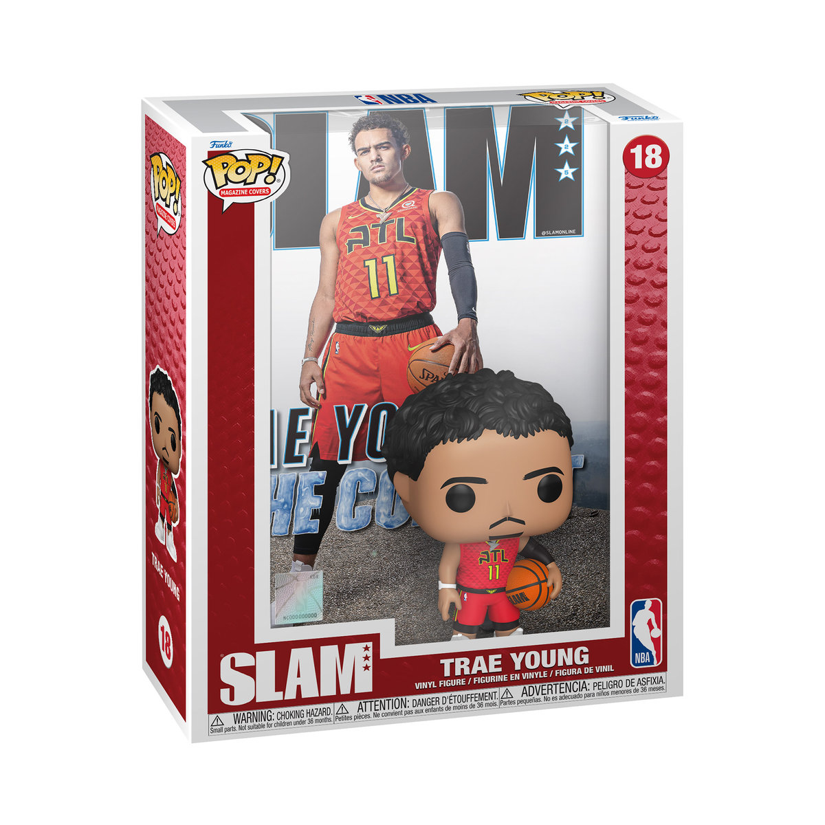 Funko POP! Comic Covers, figurka kolekcjonerska, NBA, Trae Young, 18
