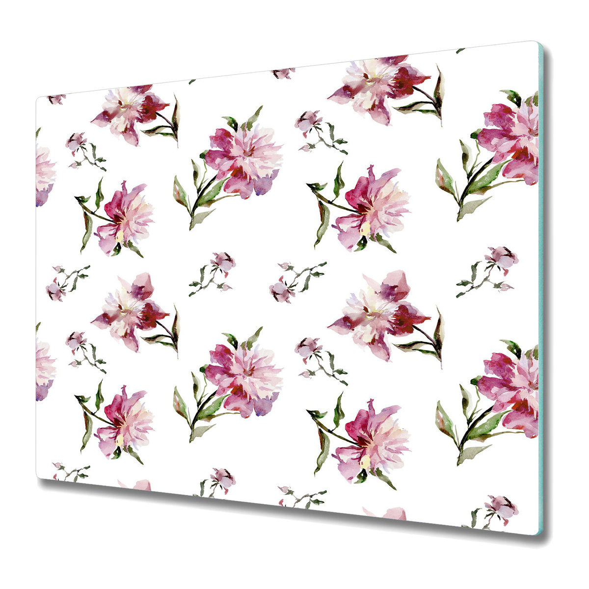 Deski Do Krojenia z Wyjątkowymi Detalami 60x52 cm - Piwonie