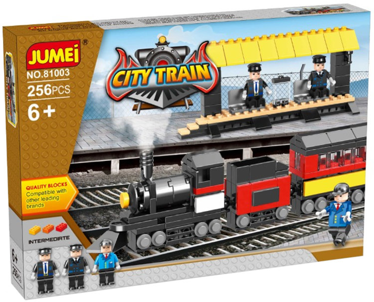 KLOCKI KOLEJKA 81003 - 226 ELEMENTÓW ZABAWKA DLA DZIECI