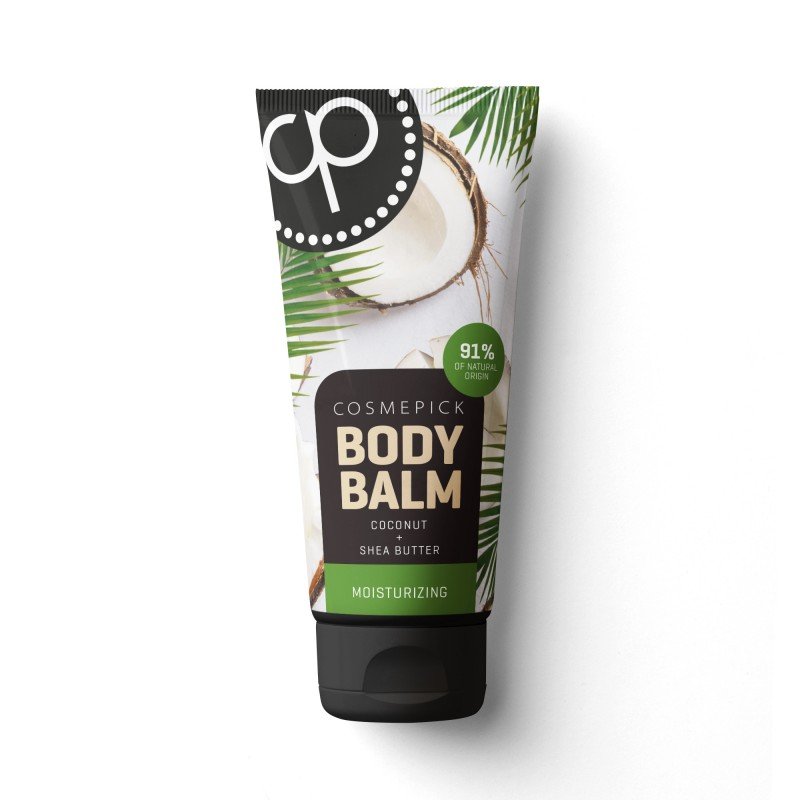 Cosmepick, Body Balm Coconut & Shea Butter, Balsam do ciała z kokosem i masłem shea, 150 ml