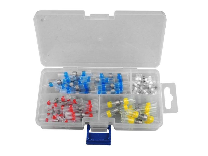 szybkozłączki przelotowe z cyną 0,25-6MM 100 SZTUK