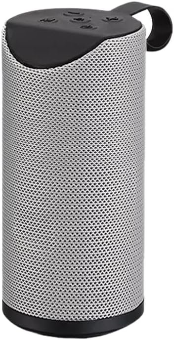 Głośnik BEZPRZEWODOWY Bluetooth 5.0 AUX 4W PRZENOŚNY mobilny szary