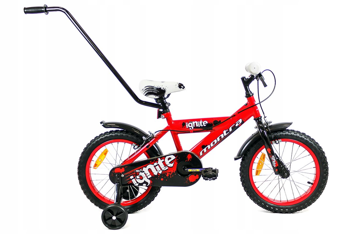 ROWEREK DZIECIĘCY CHŁOPIĘCY BMX CZERWONY 16 IGNITE
