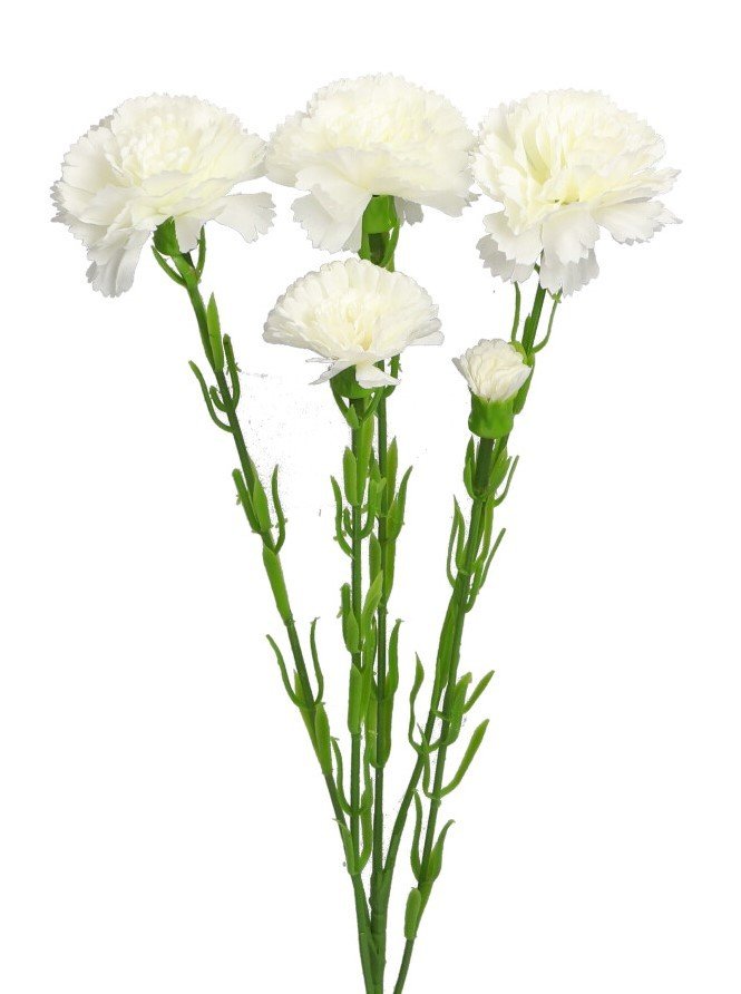 SZTUCZNE KWIATY ROŚLINY GOŹDZIK POJEDYNCZY GOŹDZIKI