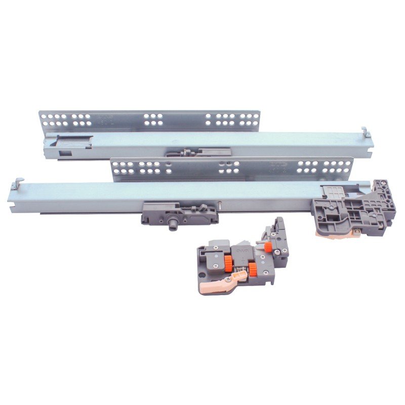 PROWADNICA PEŁNY WYSUW PUSH-OPEN 400MM AMIX CB80TS-400-3D
